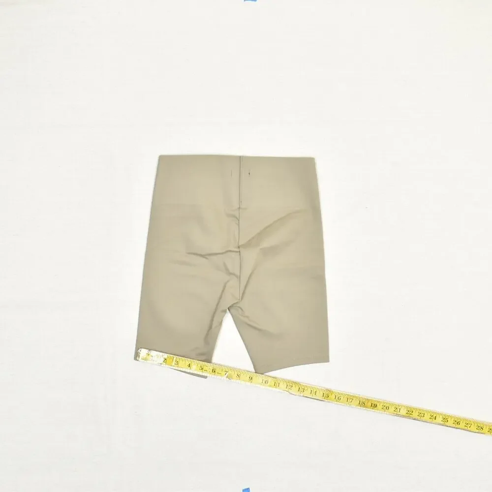 NEW Loft Women's Biker Shorts Pull On Solid Polyester Brown Size XSP